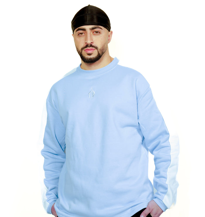 Two-Tone Crewneck — alternate view