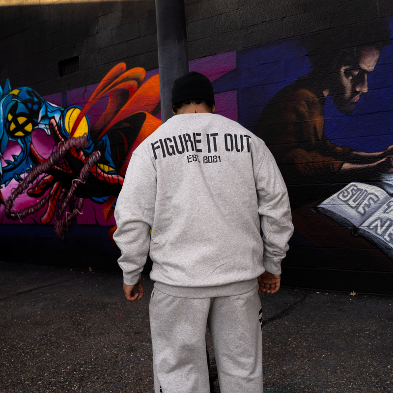 Figure It Out Crew Neck